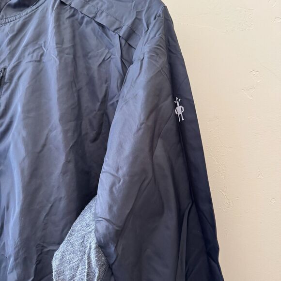 Smartwool Men's Merino Sport Ultra Light Zippered Hoodie Black XL New W/Tags - Picture 8 of 16